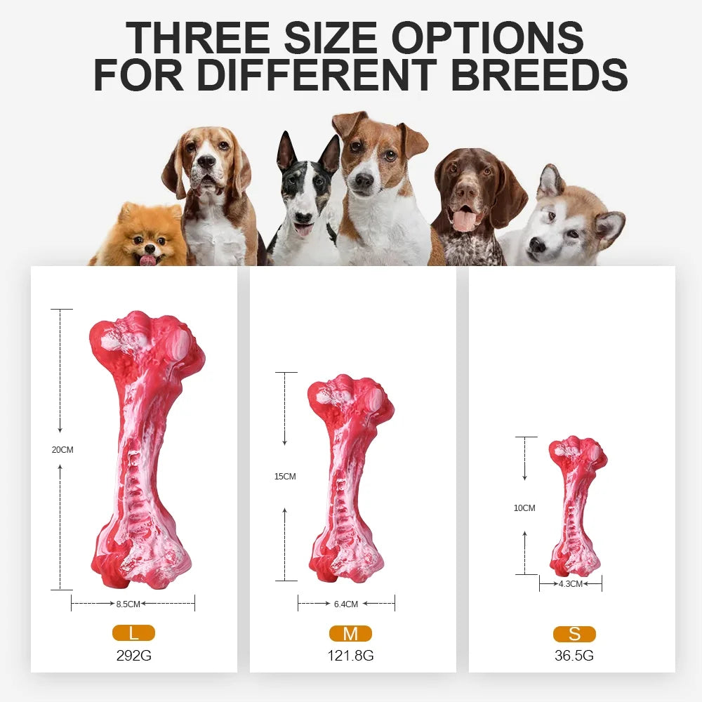 Dog Toys Indestructible Dog Chew Toys for Large Breed Aggressive Chewers Tough Dog Teething Toys for Pet Teeth Cleaning, Natural Rubber Interactive Dog Toys for Boredom